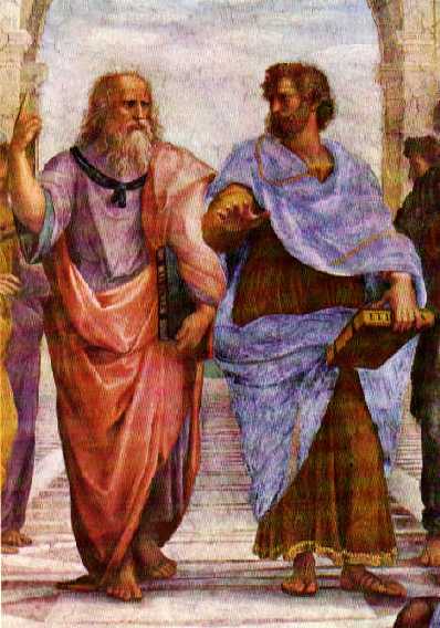 Platon y Aristoteles en la 
Academia